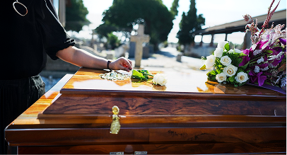 Burial or cremation